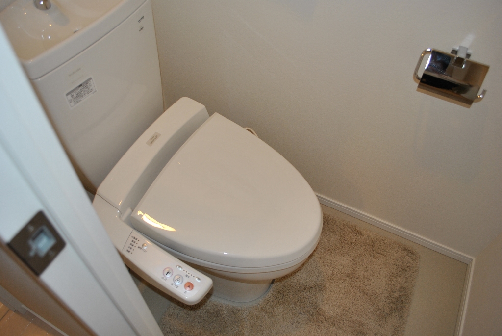 Toilet.  [Bidet]  Furniture arrangement example
