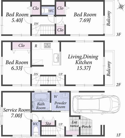 Floor plan. Floor plan A Building