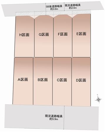 Compartment figure. Land price - compartment view