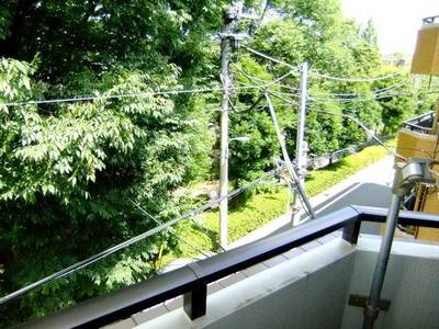 View. View from the balcony (with children's park)