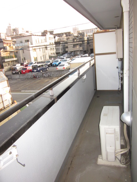 Balcony. East-facing balcony