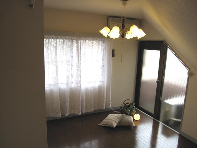 Living and room. Kitchen space