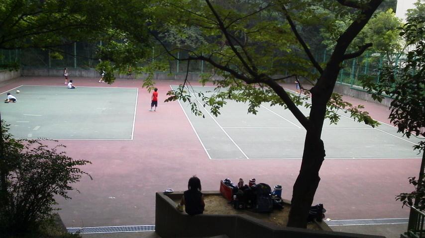 Other common areas. Tennis court
