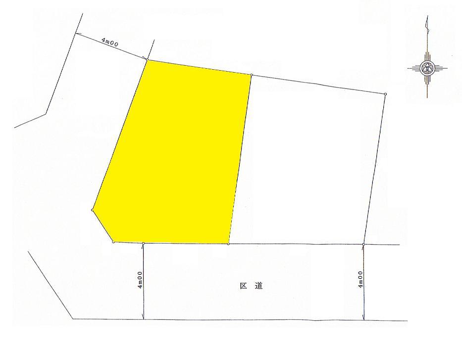 Compartment figure. Land price 29.6 million yen, Land area 60.36 sq m