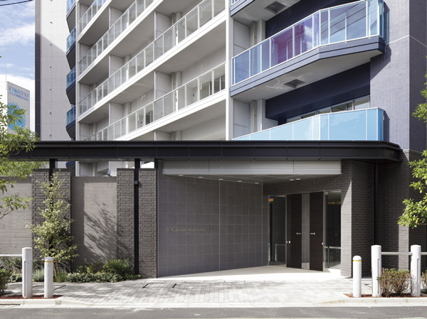 Features of the building.  [North Building Entrance] (October 2012 shooting)