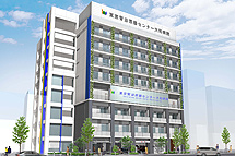 Surrounding environment. Tokyo renal Urology Center Yamato Hospital (South Building: approximately 250m / A 4-minute walk North Building: approximately 310m / 4-minute walk) ※ July 2012 congress opening. Rendering of the web is one that caused draw based on the drawings of the planning stage, In fact a slightly different.