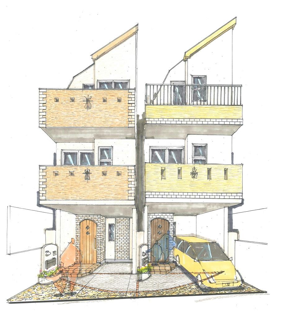 Building plan example (Perth ・ appearance)