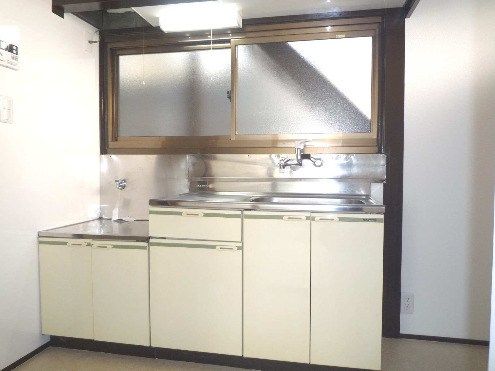 Kitchen. Kitchen with a window