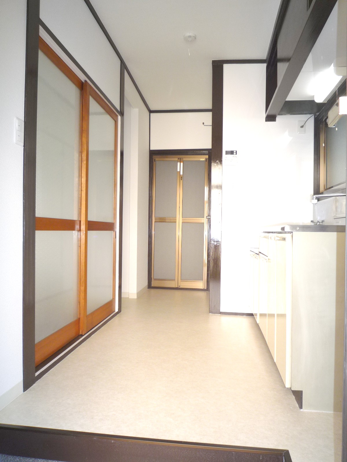 Other room space. Corridor portion from the front door