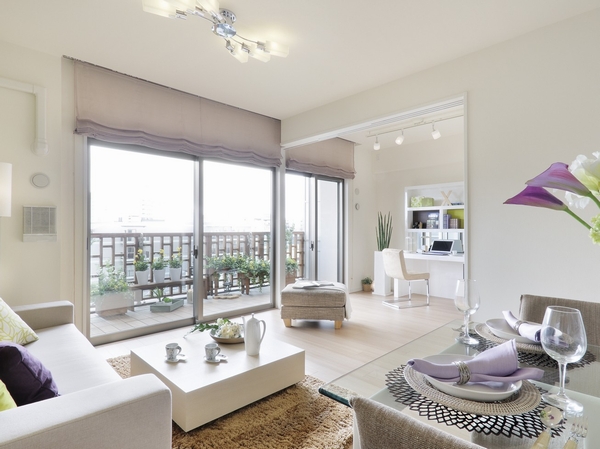 Soft sunlight plug living ・ dining