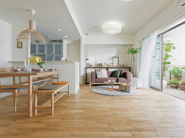 Room and equipment. Published photograph of the model room C1 type ※ It will include some options. (Paid, Application deadline Yes) ※ It depends on the rank.