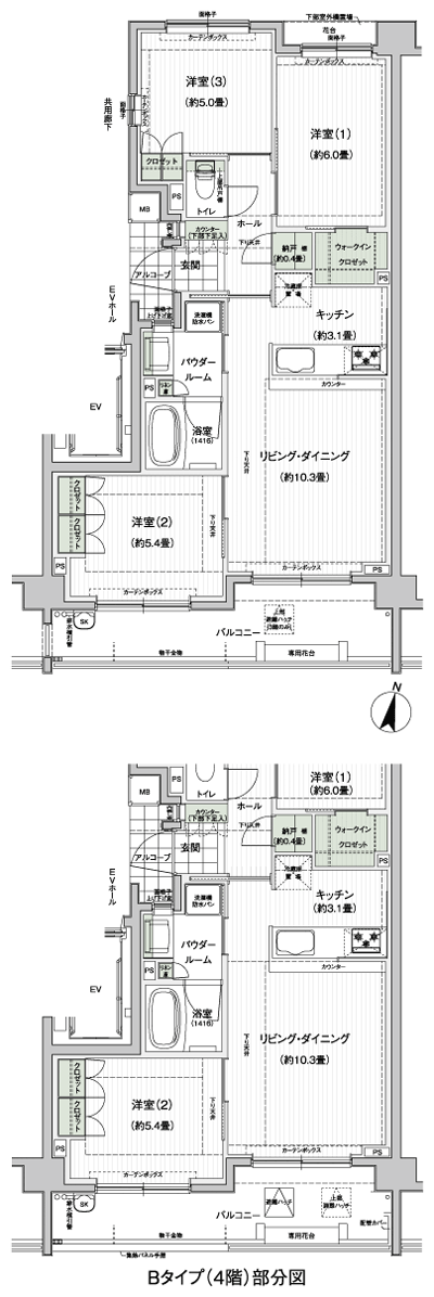 Floor: 3LDK, the area occupied: 66.3 sq m, Price: 40,280,000 yen, now on sale