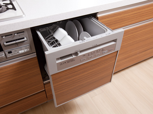 Room and equipment. Pull-out built-in type of low noise. Rinse from the wash, Finish the beautifully speedy to dryness. (Dishwasher / Same specifications)