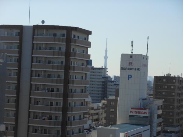 View photos from the dwelling unit. Sky tree