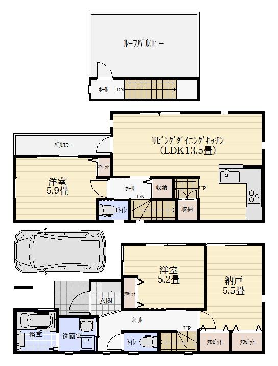 Floor plan. 2 Building floor plan