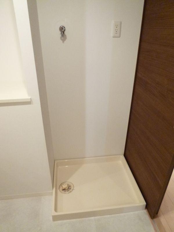 Other introspection. Laundry Area is located in the washroom.