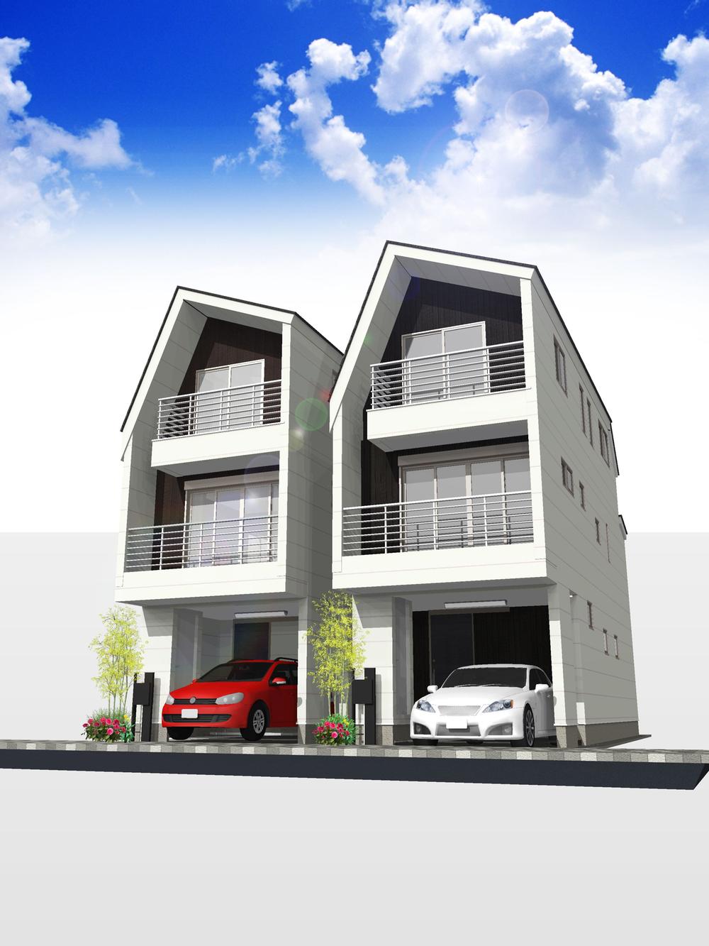 Rendering (appearance). Rendering (A Building ・ B Building)