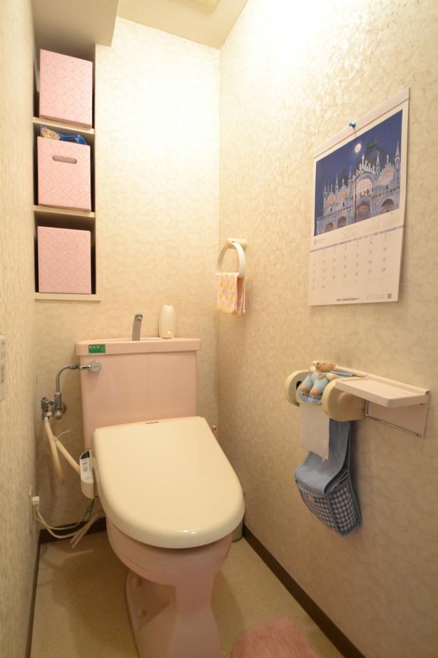 Toilet. Warm water cleaning toilet seat with toilet