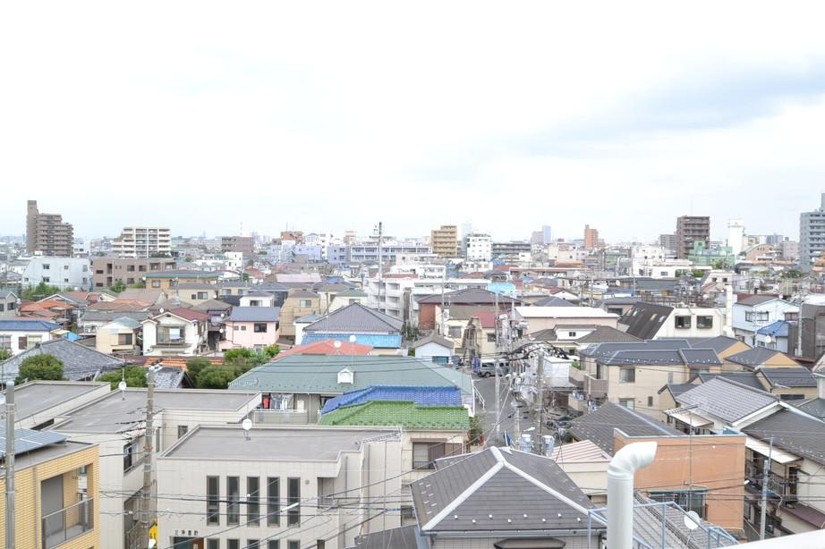 View photos from the dwelling unit. North landscape