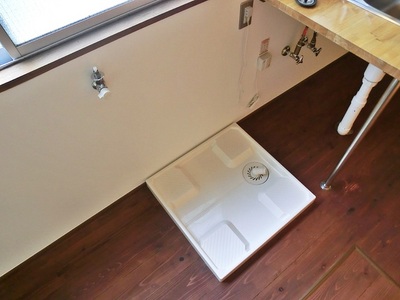 Other Equipment. It is indoor washing machine Storage!