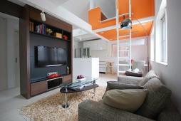 Model house photo. Model house