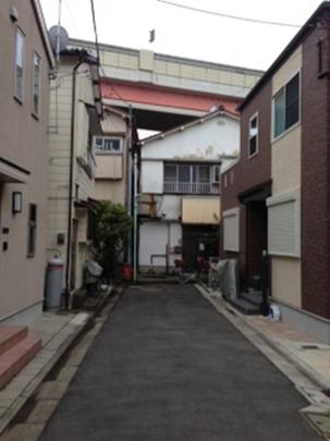 Local land photo. From the front road