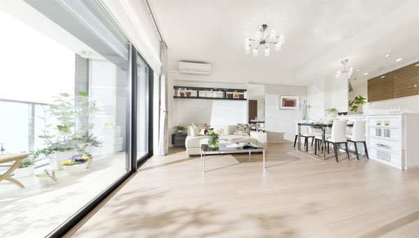 Living.  [living ・ dining] Private plan to enjoy the comfort to fully.