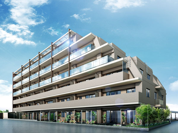 Shared facilities. Exterior - Rendering