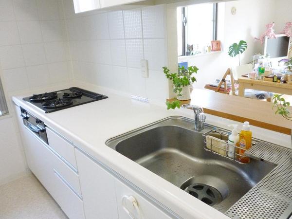 Kitchen. System kitchen (furniture, etc. with a disposer is not included in the object up for sale. Hereinafter the same)