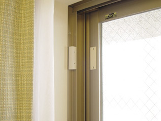 Security.  [Security window sensors] Installed on the first floor dwelling unit (except surface lattice part). Audible alarm will sound and open a window during operation, It will be reported to the central control device. (Same specifications)