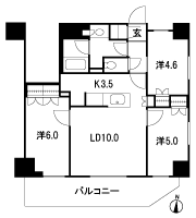 Floor: 3LDK + SIC, the occupied area: 62.56 sq m, Price: 37.5 million yen, currently on sale