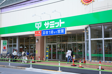 Supermarket. 304m until the Summit store Katsushika Kuyakushomae store (Super)