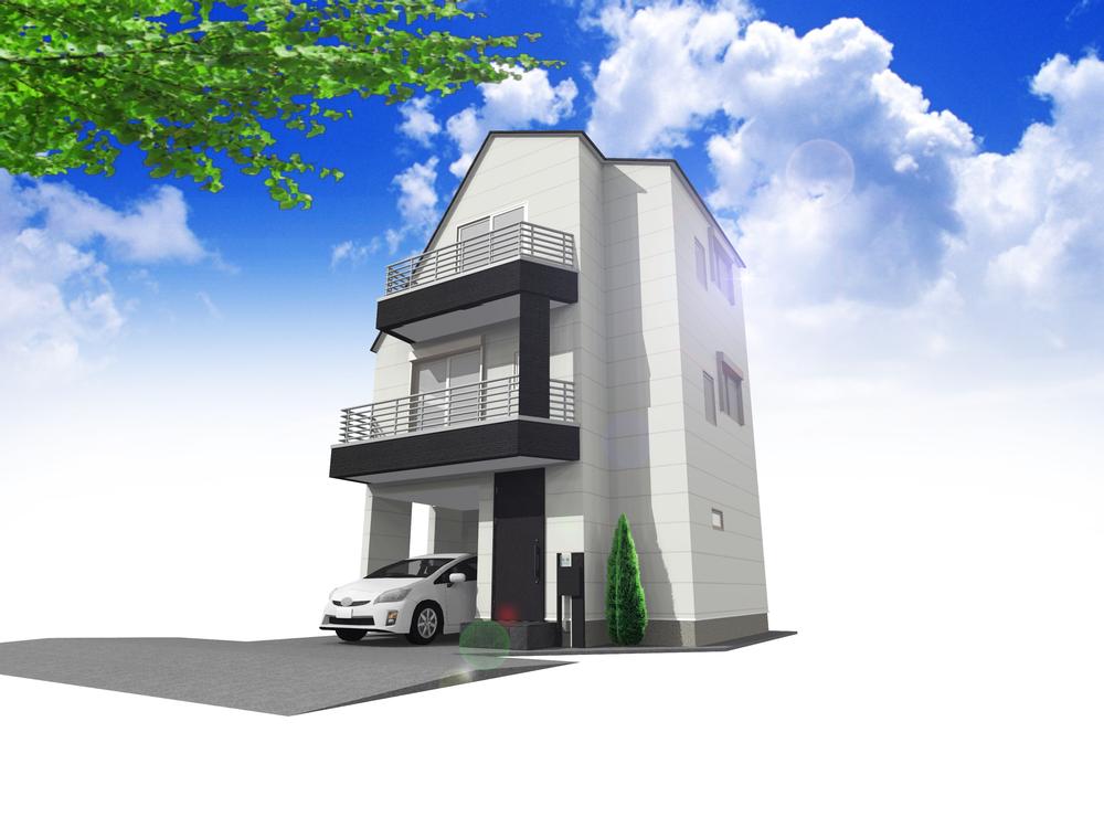 Rendering (appearance). Appearance: Says original stylish look is finished with white siding stuck