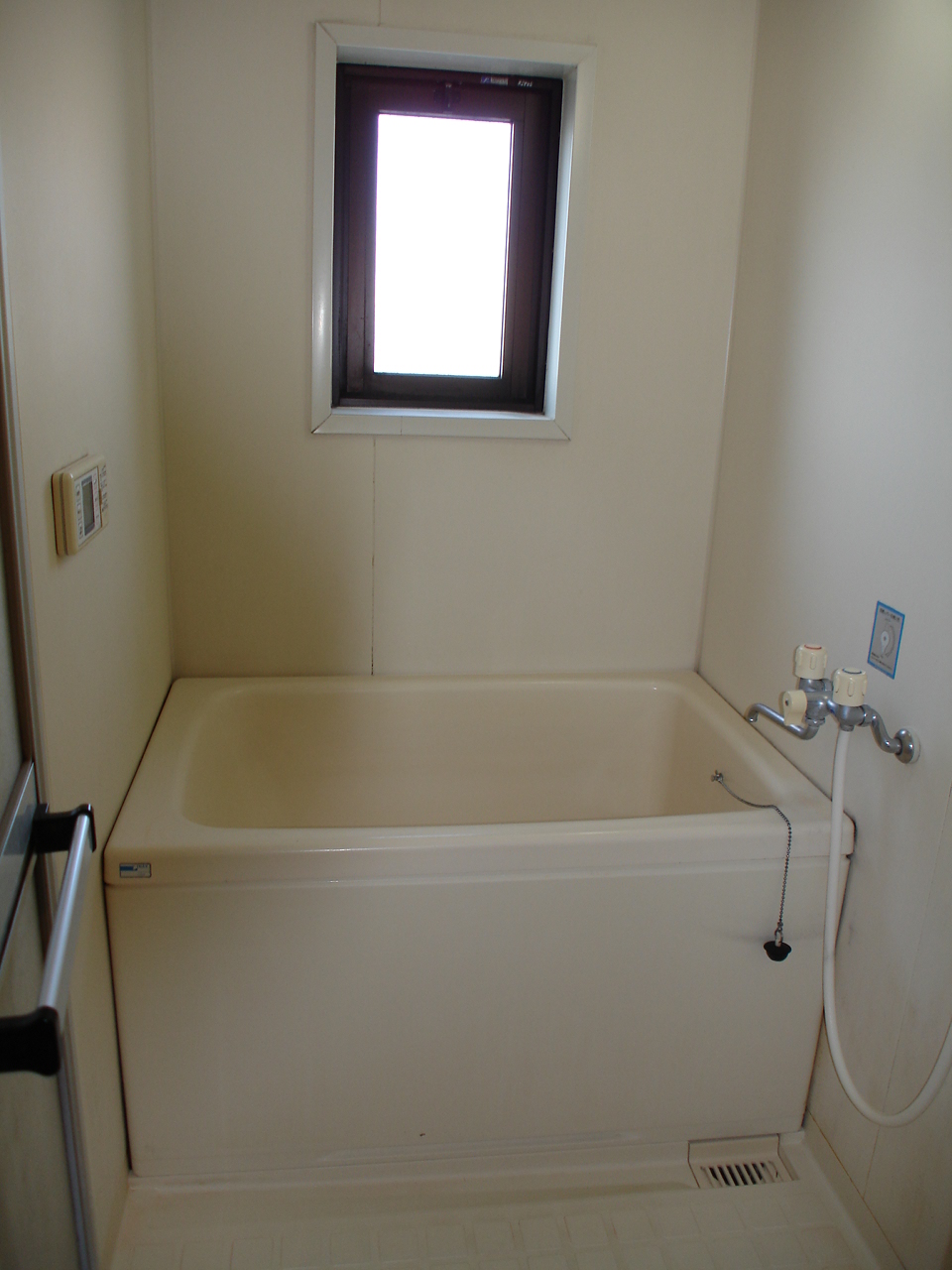 Bath. Bathroom with window.