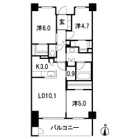 Floor: 3LDK + 3WIC + TR + M, the occupied area: 71.44 sq m, Price: TBD