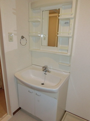 Washroom. Independent wash basin