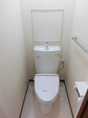 Toilet. Bus toilet by Clean toilet