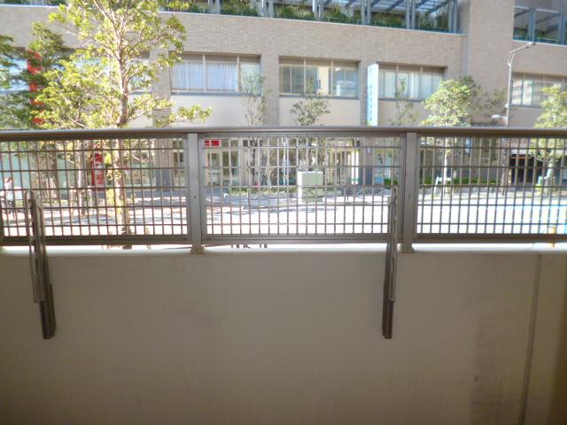 Balcony. Bright room!