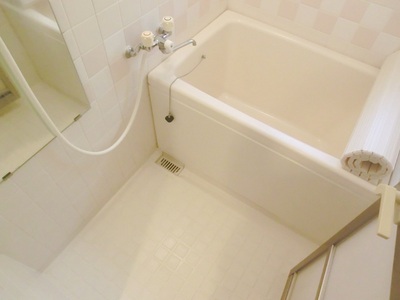 Bath. It is a bathroom with cleanliness.