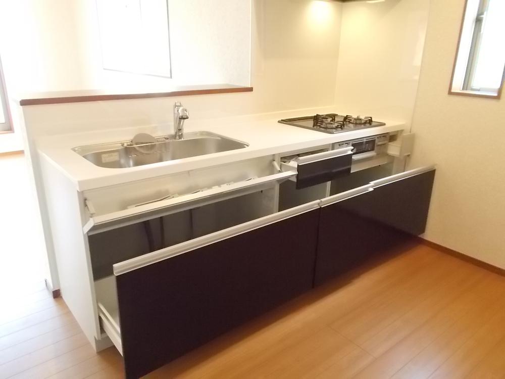 Kitchen. Because sliding housed plenty shapely also around the kitchen