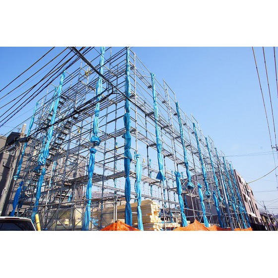 Building appearance. Under construction