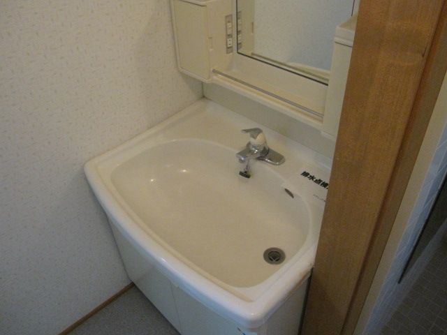 Washroom. Independent wash basin