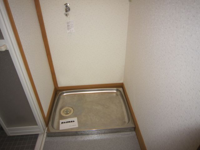 Other room space. Washing machine in the room