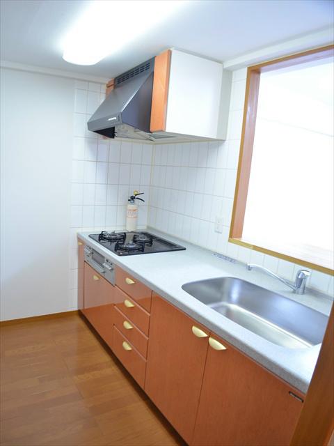 Kitchen. You can also enjoy interactive face-to-face kitchen