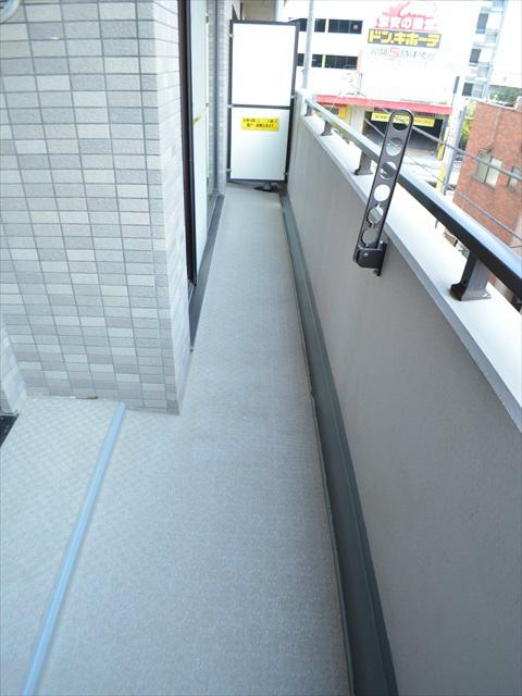 Balcony. Balcony over two rooms