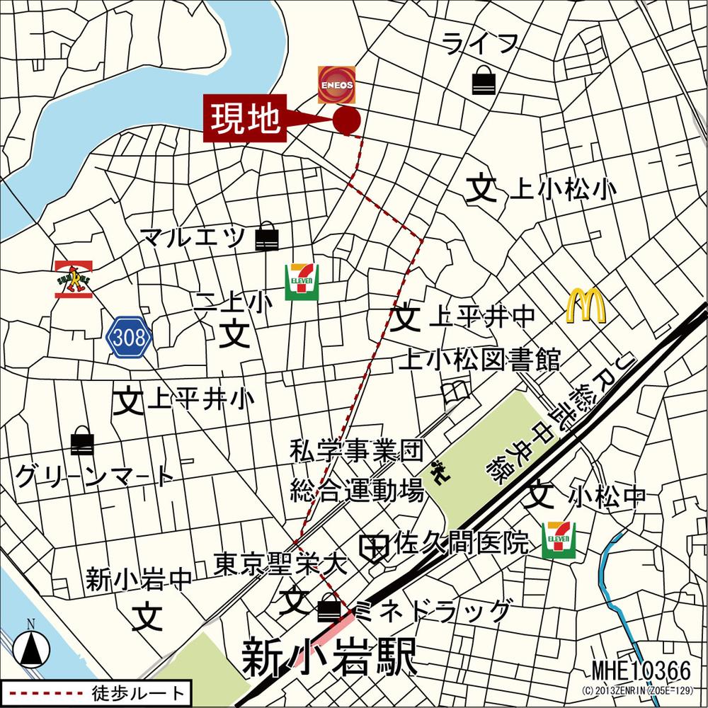 Local guide map