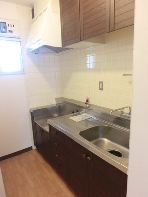 Kitchen. Bright window fully equipped kitchen