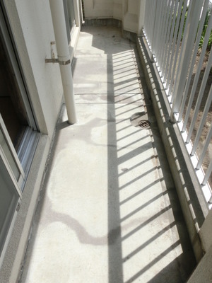 Balcony. South-facing sunny balcony