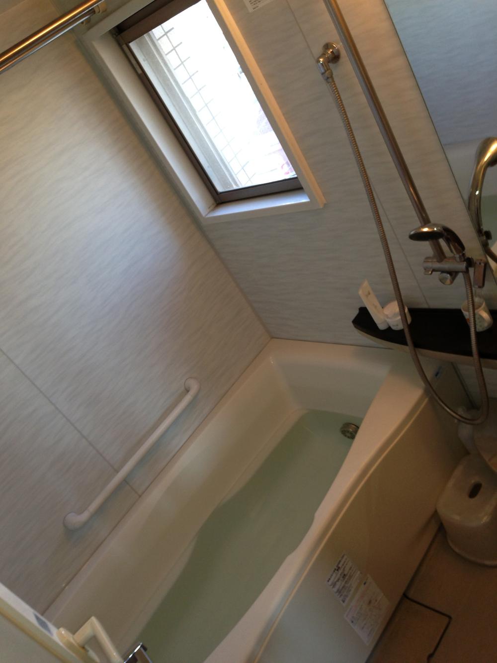 Bathroom. This is useful in the window ventilation to unusual bath in the apartment