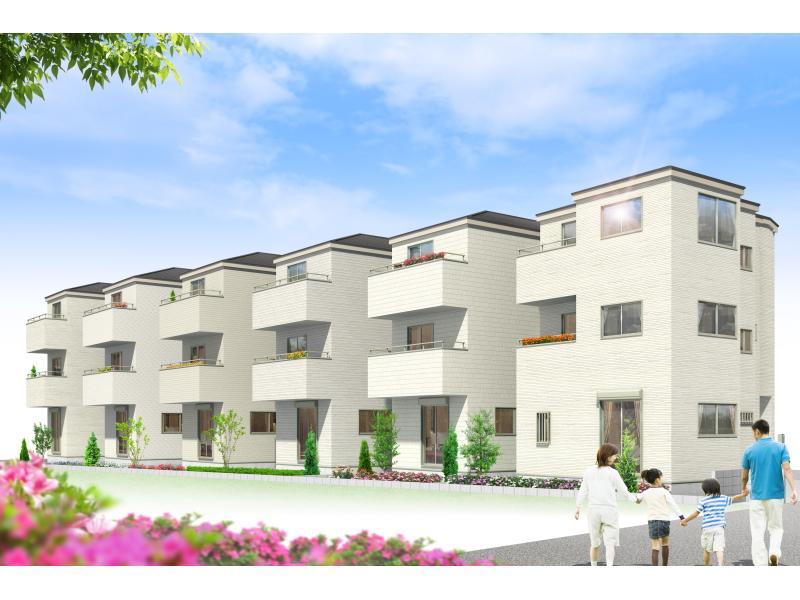 Rendering (appearance). Cityscape Rendering